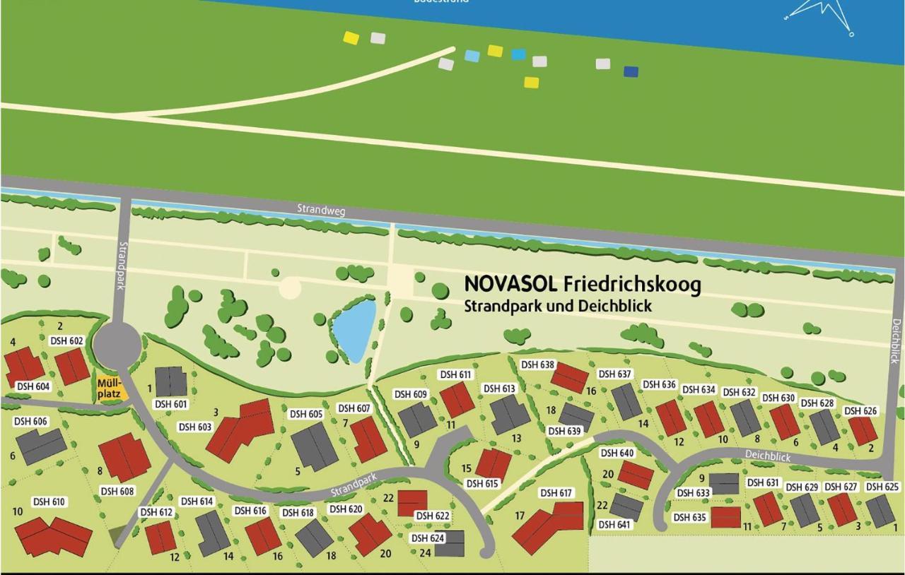 Friedrichskoog-Deichblick 1 Exterior foto